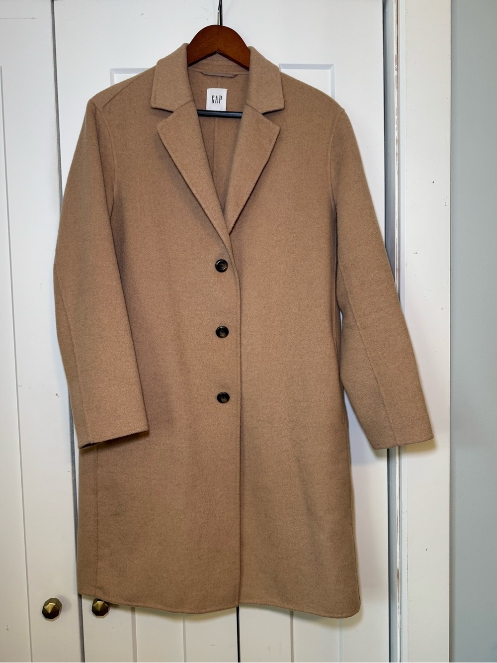 GAP Camel Tan Wool Coat